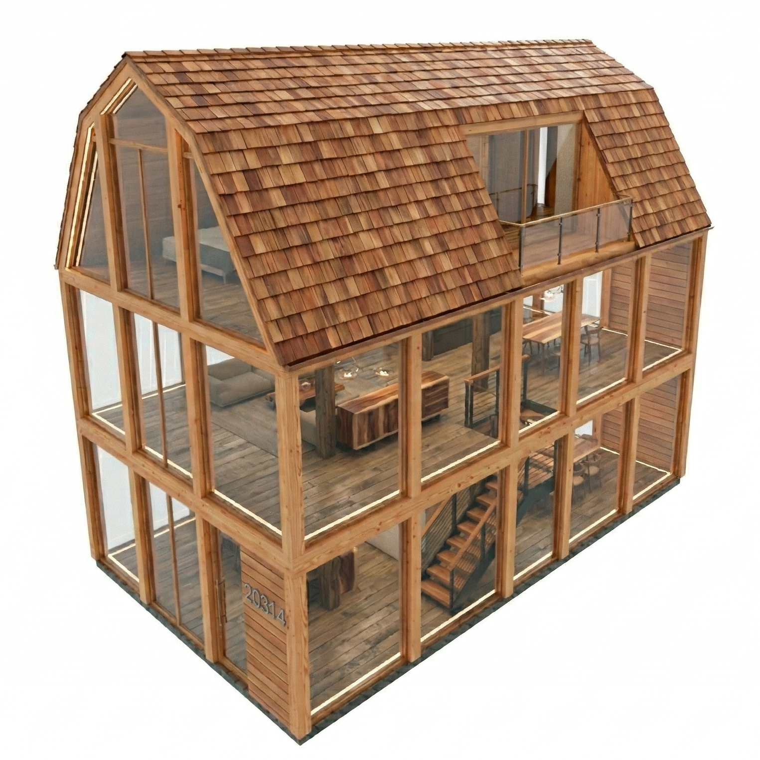 Completed house render